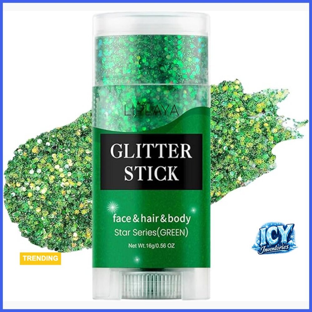 Face and Body Glitter Stick, Sparkling Holographic Glitter Gel Makeup